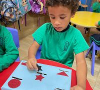 KG1A 1st day of school13