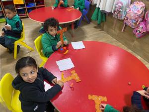 KG1B Christmas party and Letters project05