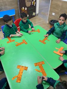 KG1B Christmas party and Letters project09