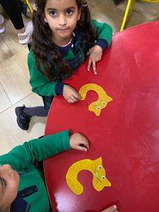 KG1B Christmas party and Letters project12
