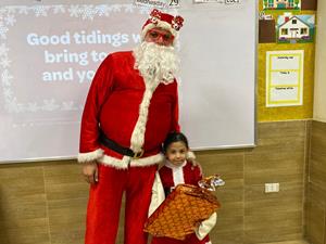 KG1B Christmas party and Letters project13