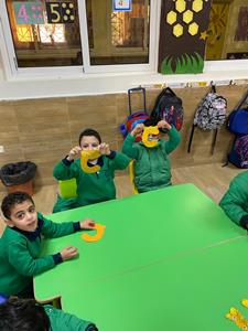 KG1B Christmas party and Letters project19
