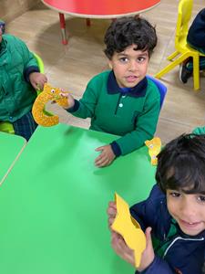 KG1B Christmas party and Letters project20