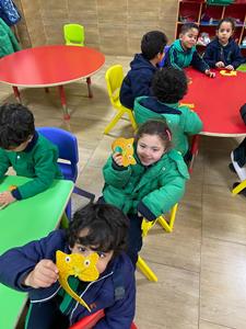 KG1B Christmas party and Letters project21
