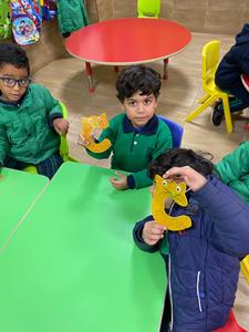 KG1B Christmas party and Letters project26