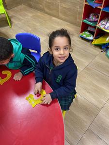 KG1B Christmas party and Letters project29