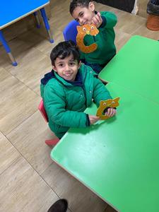 KG1B Christmas party and Letters project32