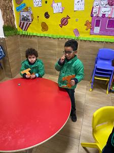 KG1B Christmas party and Letters project34