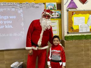 KG1B Christmas party and Letters project42
