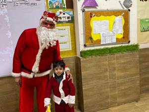 KG1B Christmas party and Letters project49