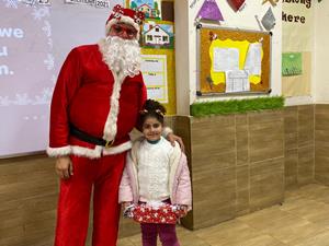 KG1B Christmas party and Letters project54